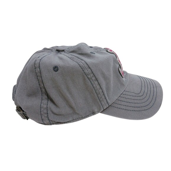 Alabama Crimson Tide Hat Cap Strapback Gray 47 Brand Logo Distressed  Faded Bama - Picture 4 of 6